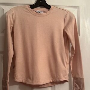 Athleta girl long sleeve pink.